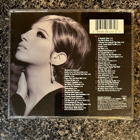 Barbara Streisand The Essential 2 CD Set - Picture 2 of 5